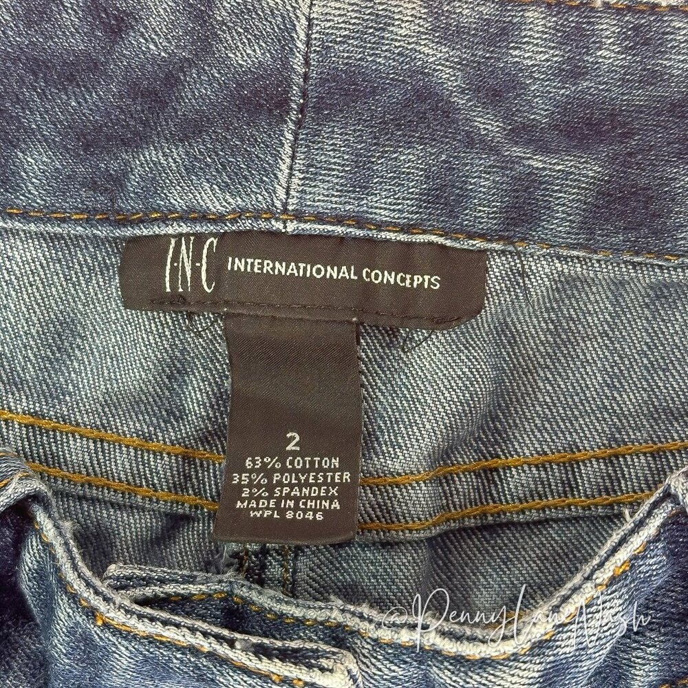International Concepts INC Bootcut Mid rise Flap Pocket Jeans - Picture 5 of 9